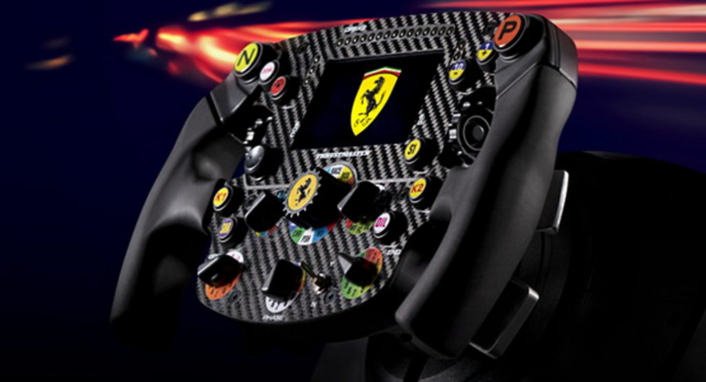  Thrustmaster Releases Incredibly Realistic Ferrari SF1000 F1 Steering Wheel For Sim Racing