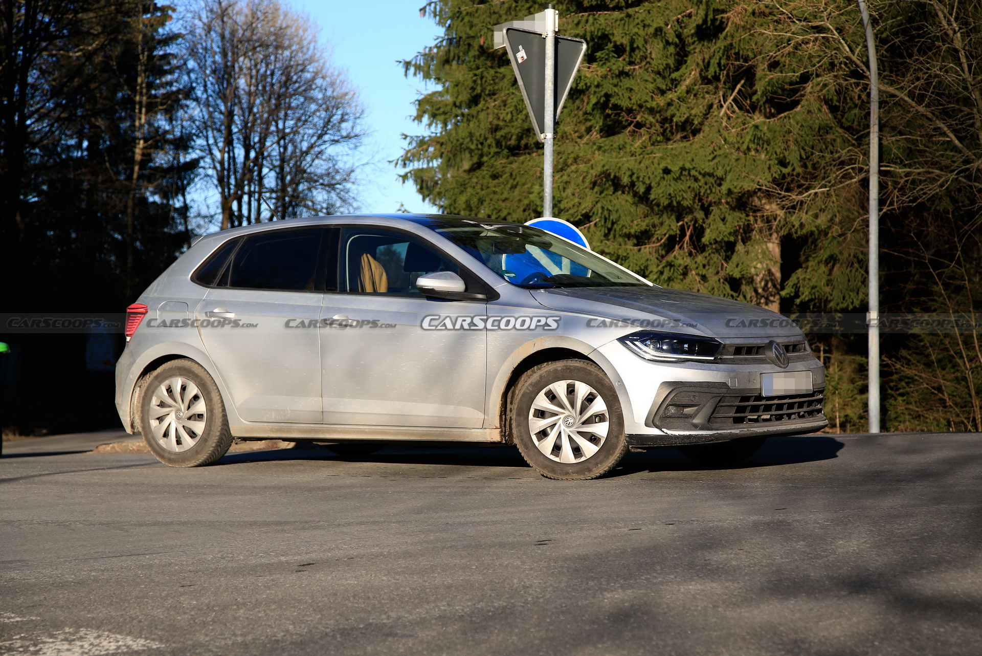 2021 VW Polo Facelift Caught With Minimal Camo Ahead Of April 22 Debut