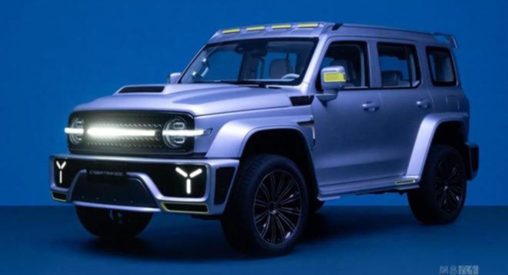Tank 300 Cybertank Concept From China’s WEY Looks Tough On The Outside, Luxurious Inside