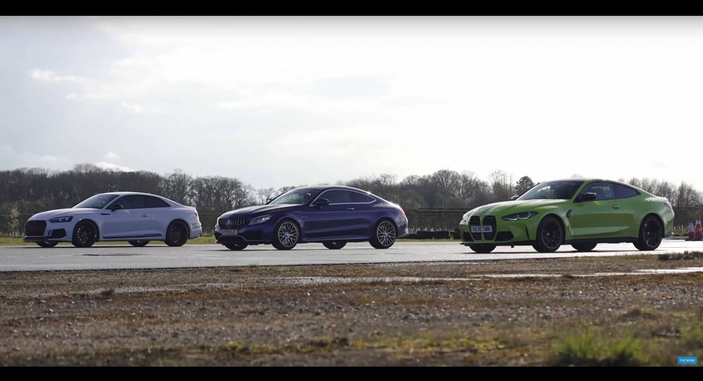  BMW M4 Vs. Mercedes-AMG C63 Vs. Audi RS5: Which Is The Quickest Premium Sports Coupe?