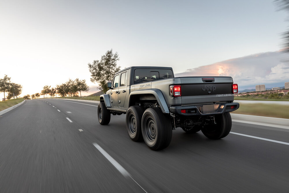 Can’t Afford A Mercedes G-Class 6×6? How About A Six-Wheel Drive Jeep Gladiator Instead?