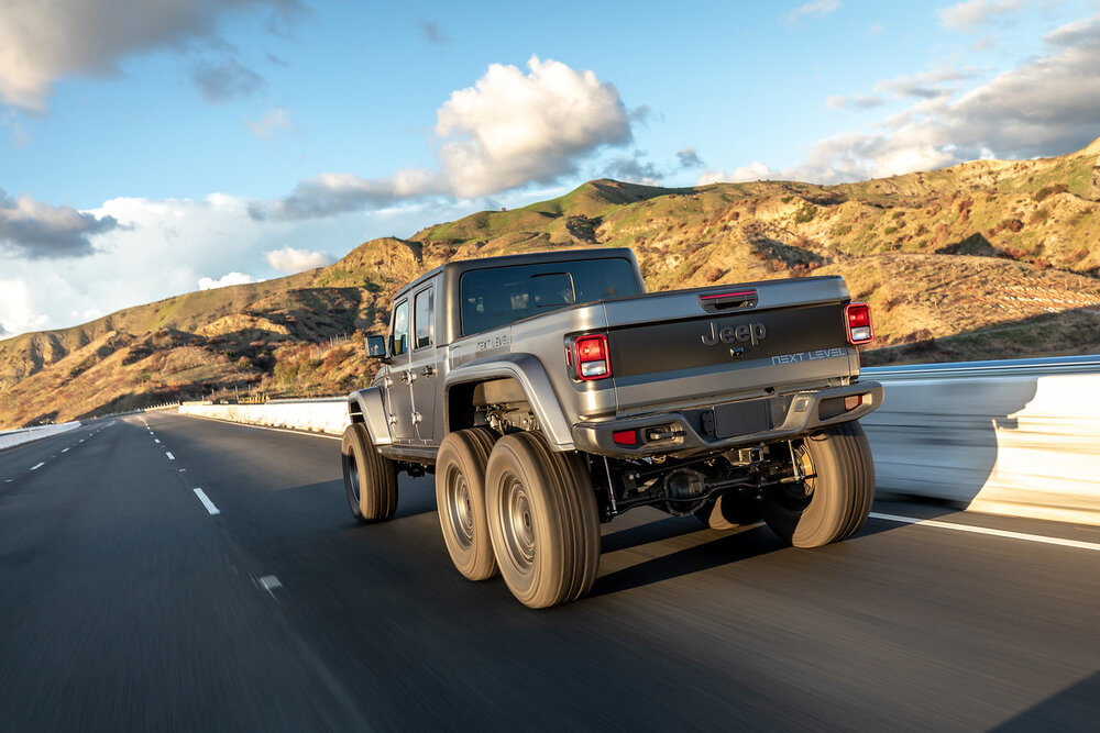 Can’t Afford A Mercedes G-Class 6×6? How About A Six-Wheel Drive Jeep Gladiator Instead?