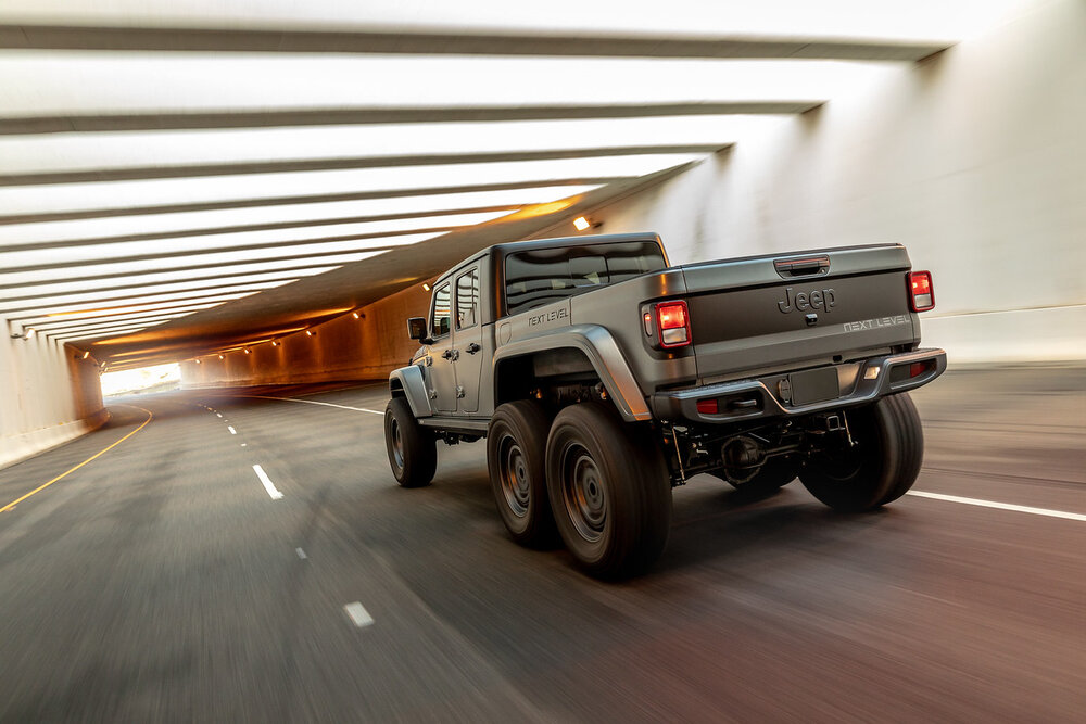 Can’t Afford A Mercedes G-Class 6×6? How About A Six-Wheel Drive Jeep Gladiator Instead?