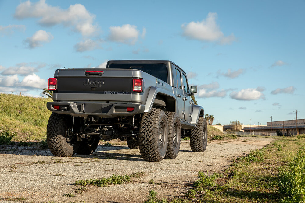 Can’t Afford A Mercedes G-Class 6×6? How About A Six-Wheel Drive Jeep Gladiator Instead?