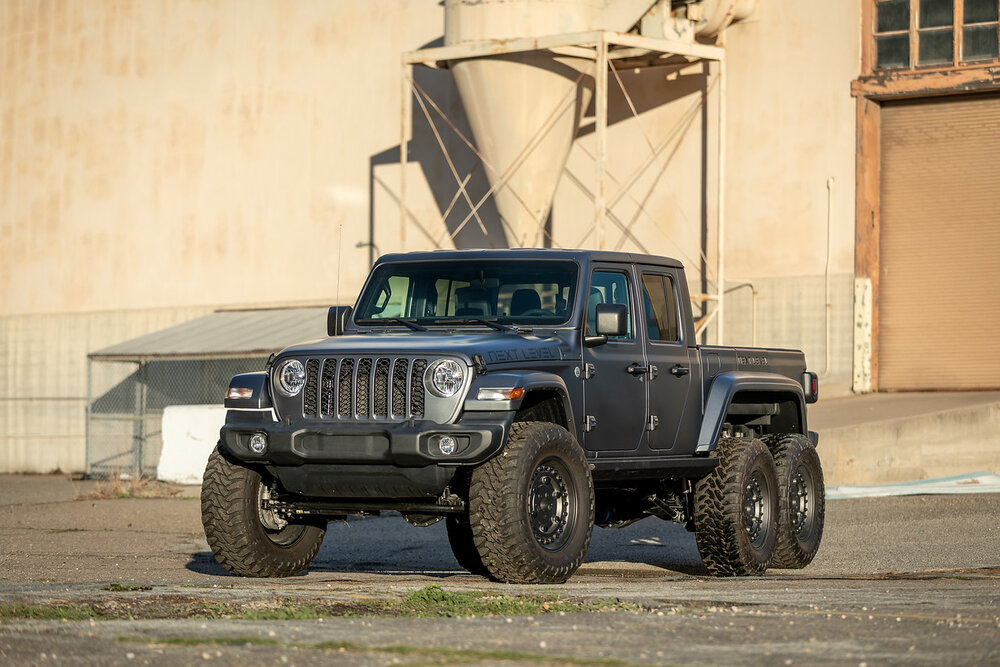 Can’t Afford A Mercedes G-Class 6×6? How About A Six-Wheel Drive Jeep Gladiator Instead?