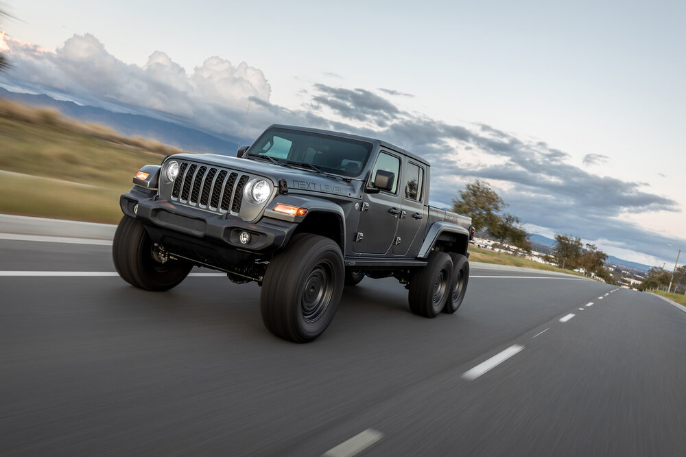 Can’t Afford A Mercedes G-Class 6×6? How About A Six-Wheel Drive Jeep Gladiator Instead?