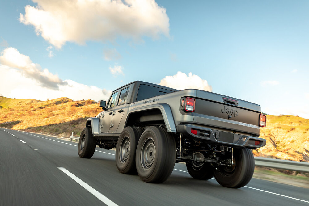 Can’t Afford A Mercedes G-Class 6×6? How About A Six-Wheel Drive Jeep Gladiator Instead?