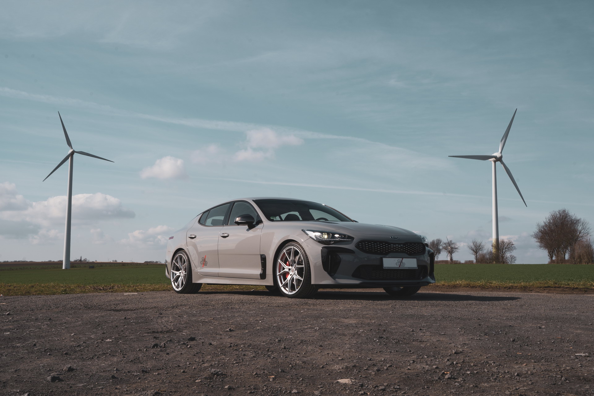 Kia Stinger Gets Big Rims And Aftermarket Body Add-Ons, Do You Dig Its Looks?