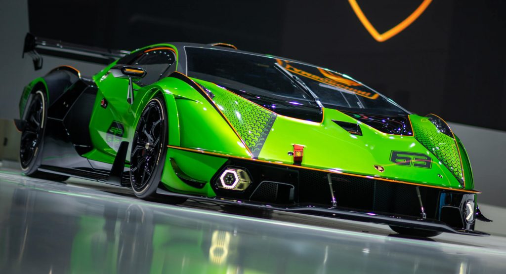  Lamborghini Essenza SCV12 Track-Only Supercar Wows Chinese Audience