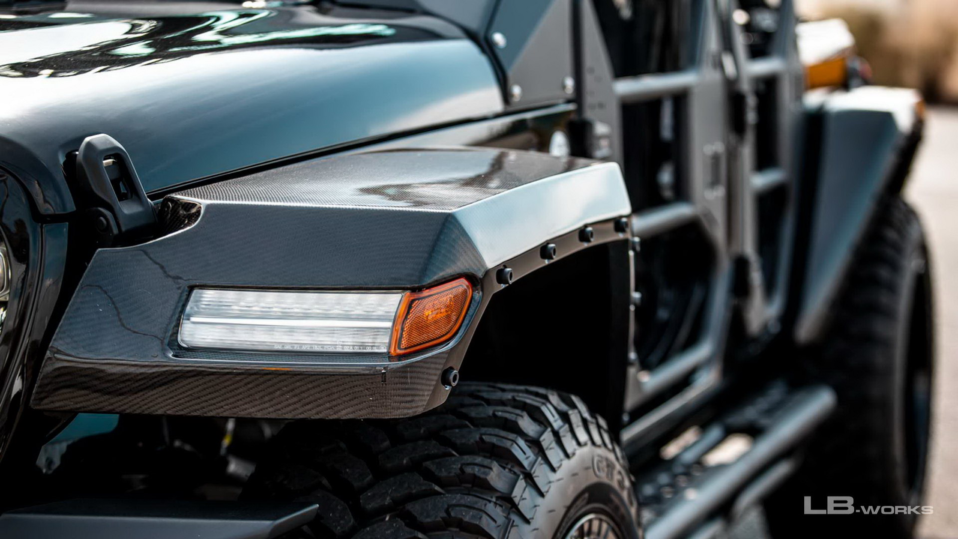 Liberty Walk Gives The Jeep Wrangler An Apocalyptic Makeover