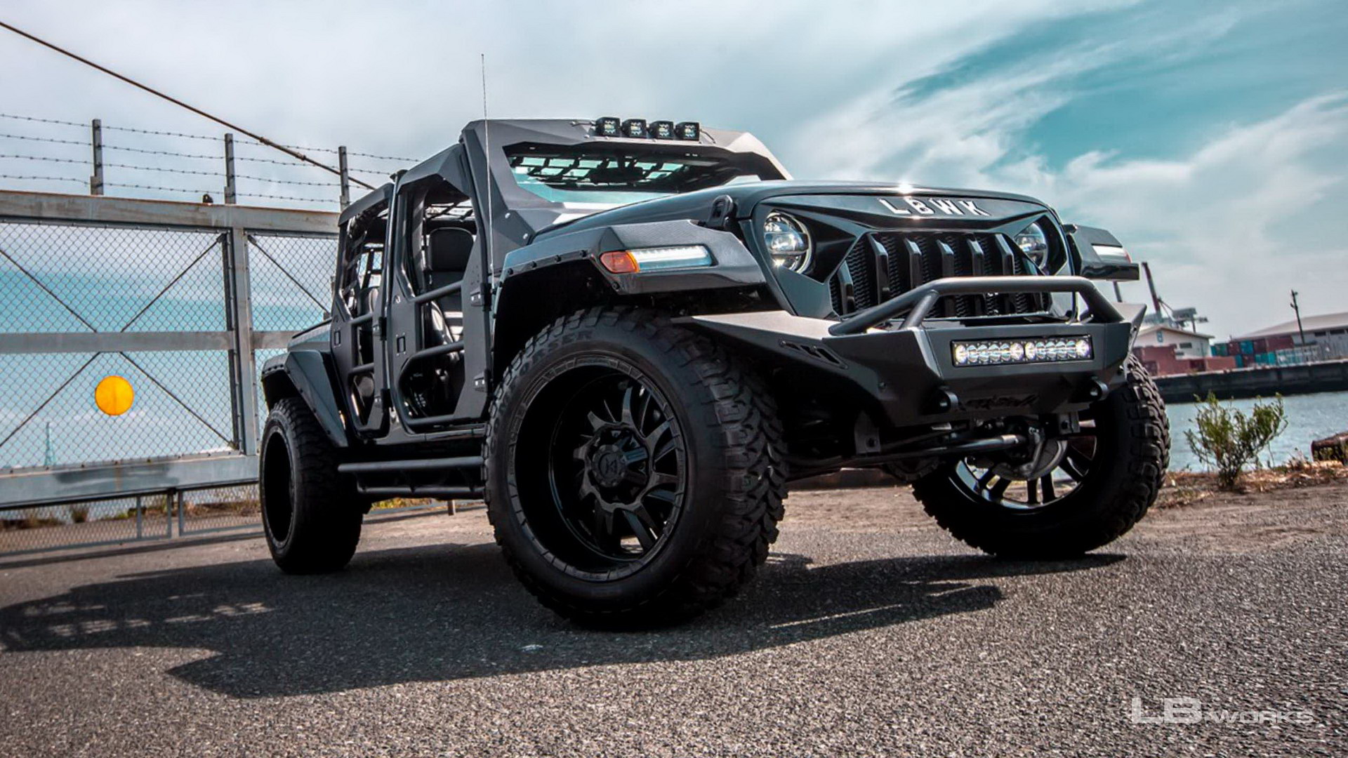 Liberty Walk Gives The Jeep Wrangler An Apocalyptic Makeover