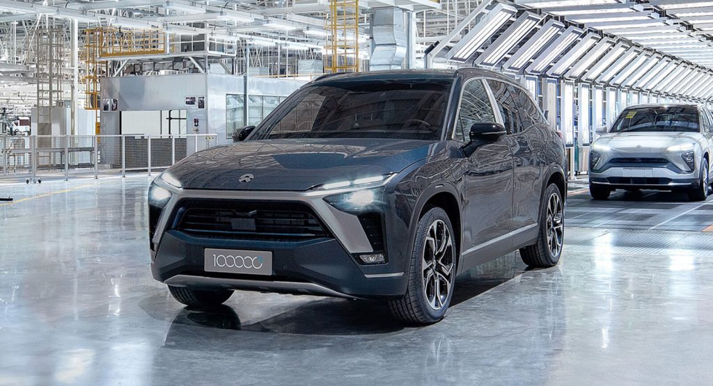  NIO’s 100,000th Production Car Is An ES8 Electric SUV