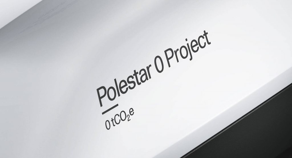  Polestar 0 Project Heralds Climate-Neutral Car By 2030
