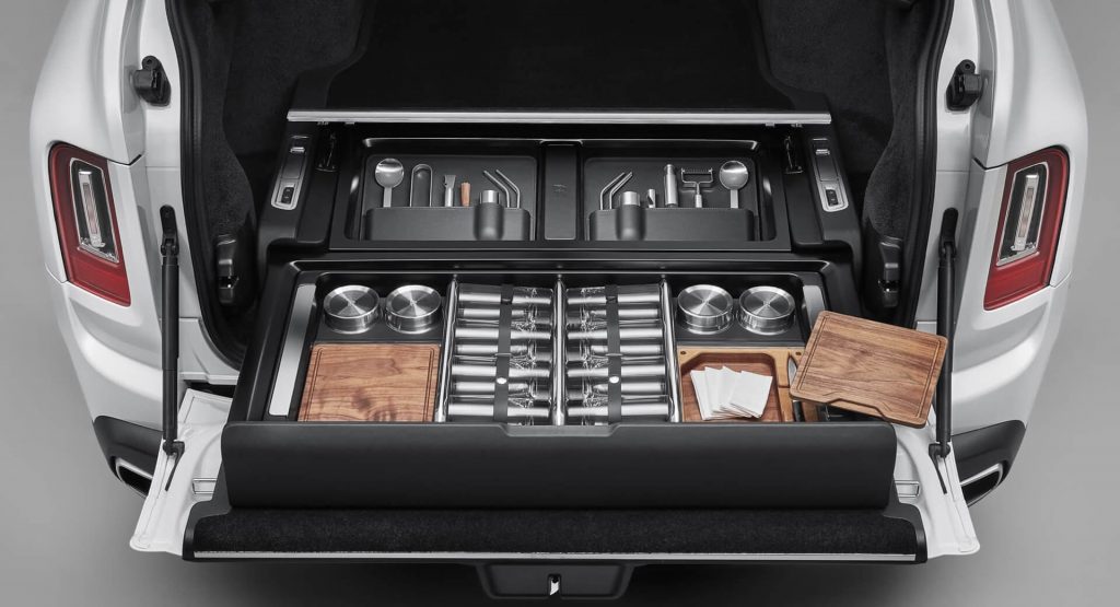 Rolls-Royce’s Recreation Module For The Cullinan Is Ideal For Your Outdoors Activities