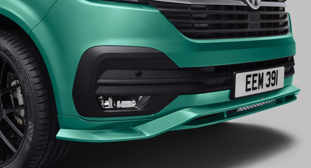  VW Drops New T-Sport20 Design Kit For The Transporter 6.1, Because All Vans Need Spoilers