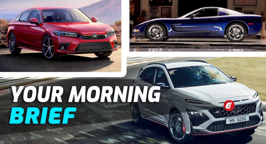  2022 Honda Civic Reveals All, VW ID.4 GTX, Hyundai Kona N, Jay Leno’s C5 Vette, Ford Flex Smokes Ram TRX: Your Weekly Brief
