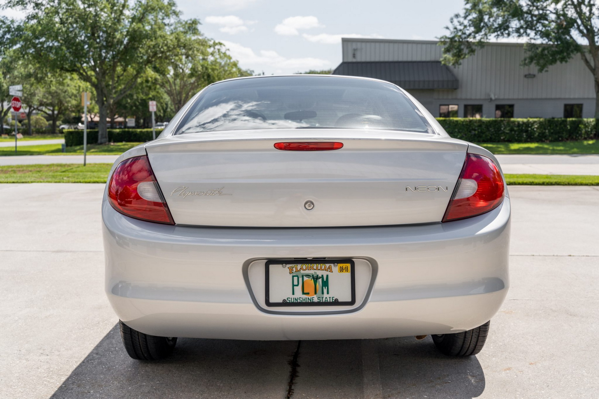 This 68-Mile Neon Is The Last Plymouth Ever Built And It Could Be Yours