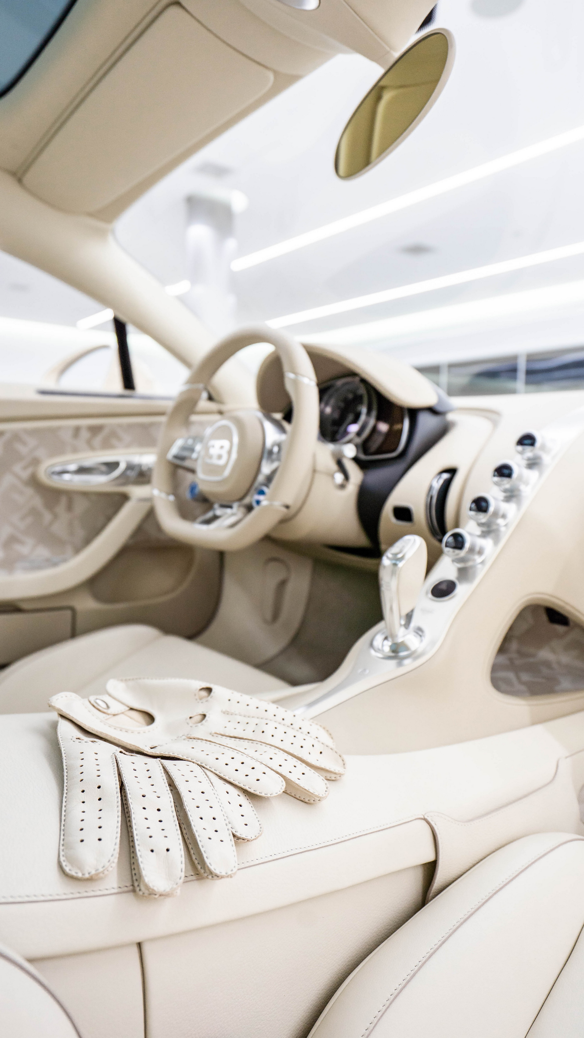 This One-Off Bugatti Chiron Was Dressed By A Greek Messenger, Inspired By A Bag, And Painted With Chalk