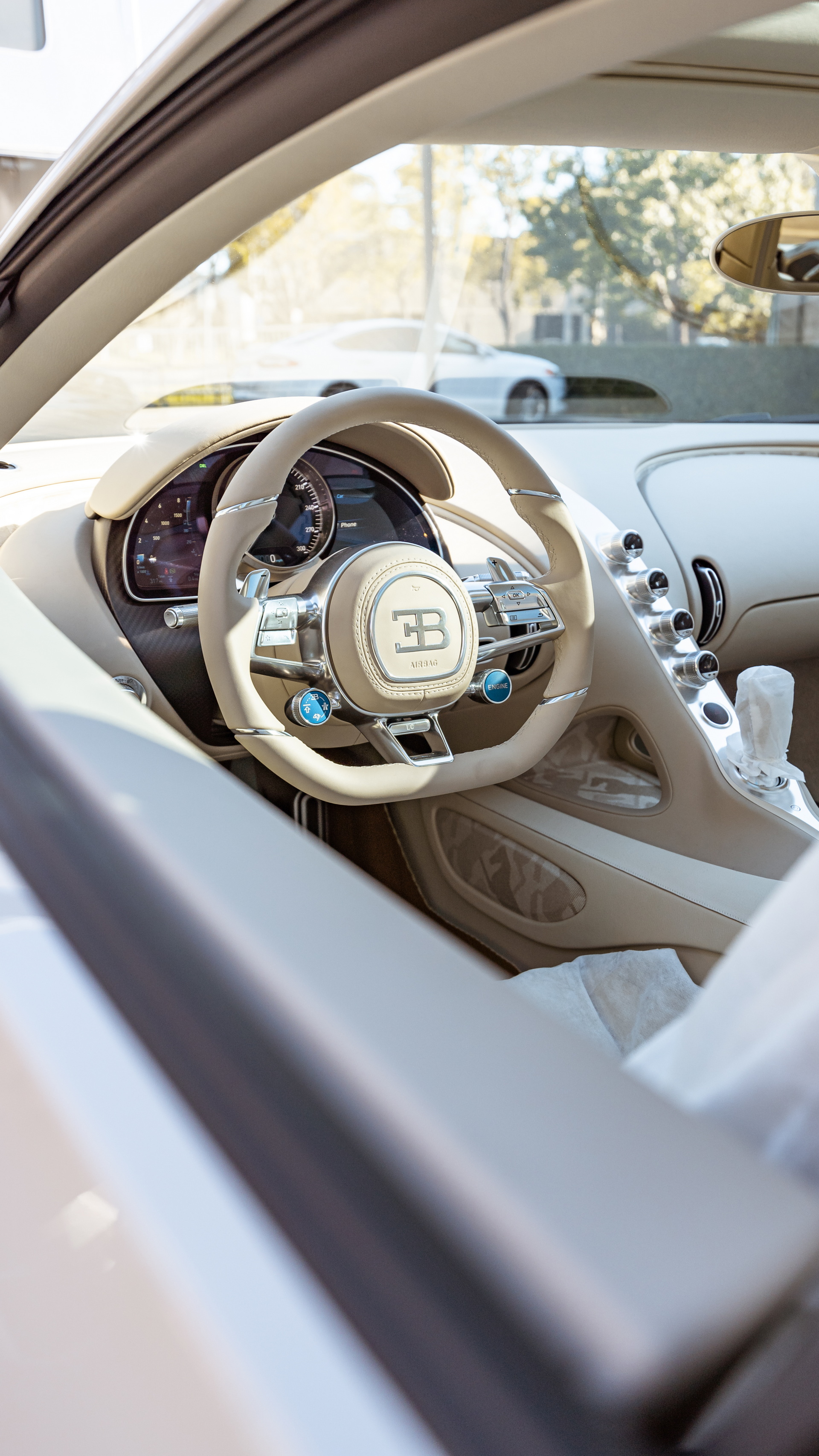 This One-Off Bugatti Chiron Was Dressed By A Greek Messenger, Inspired By A Bag, And Painted With Chalk