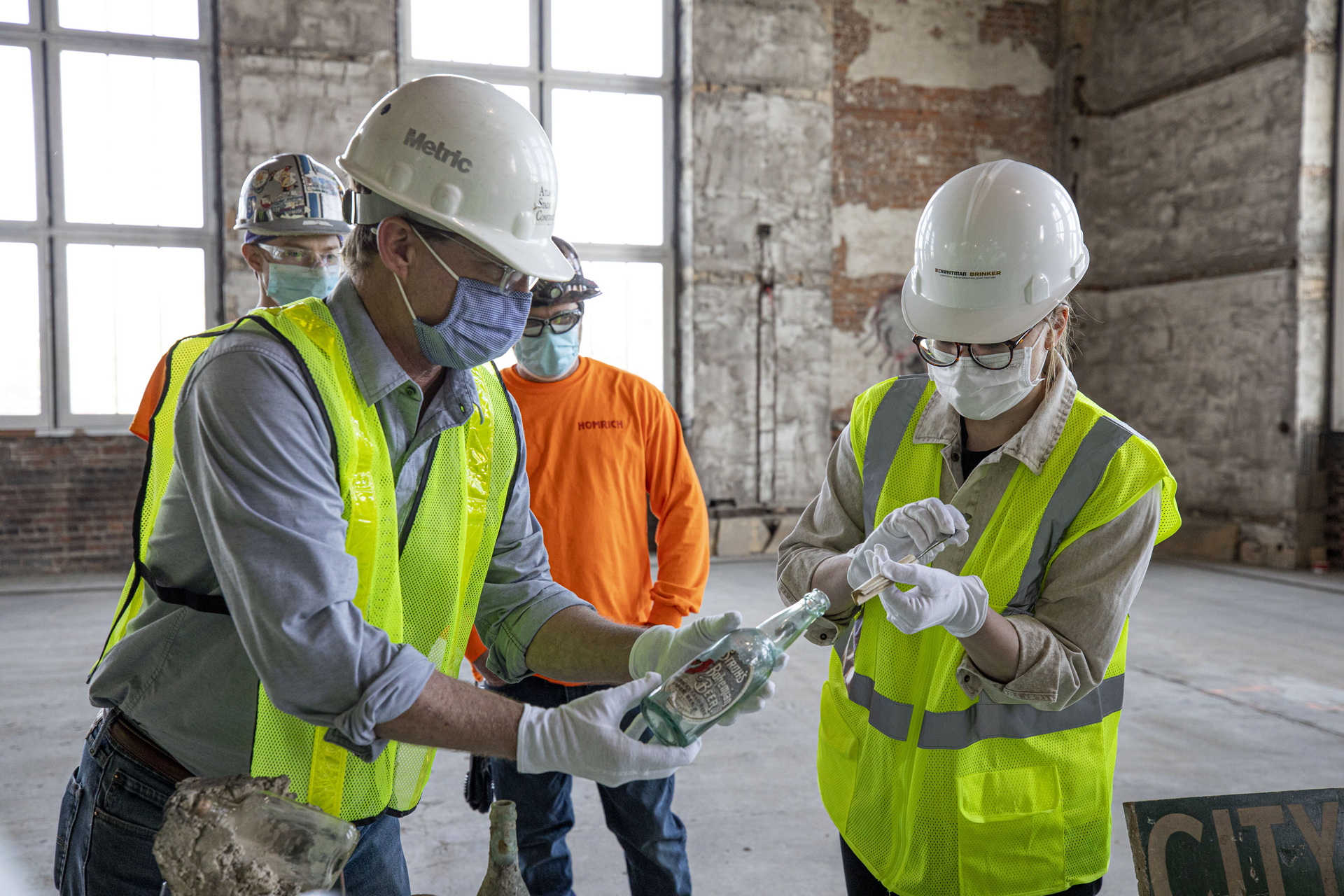 Message In A Bottle Found At Michigan Central Station Renovation That’ll House Ford’s Technology HQ