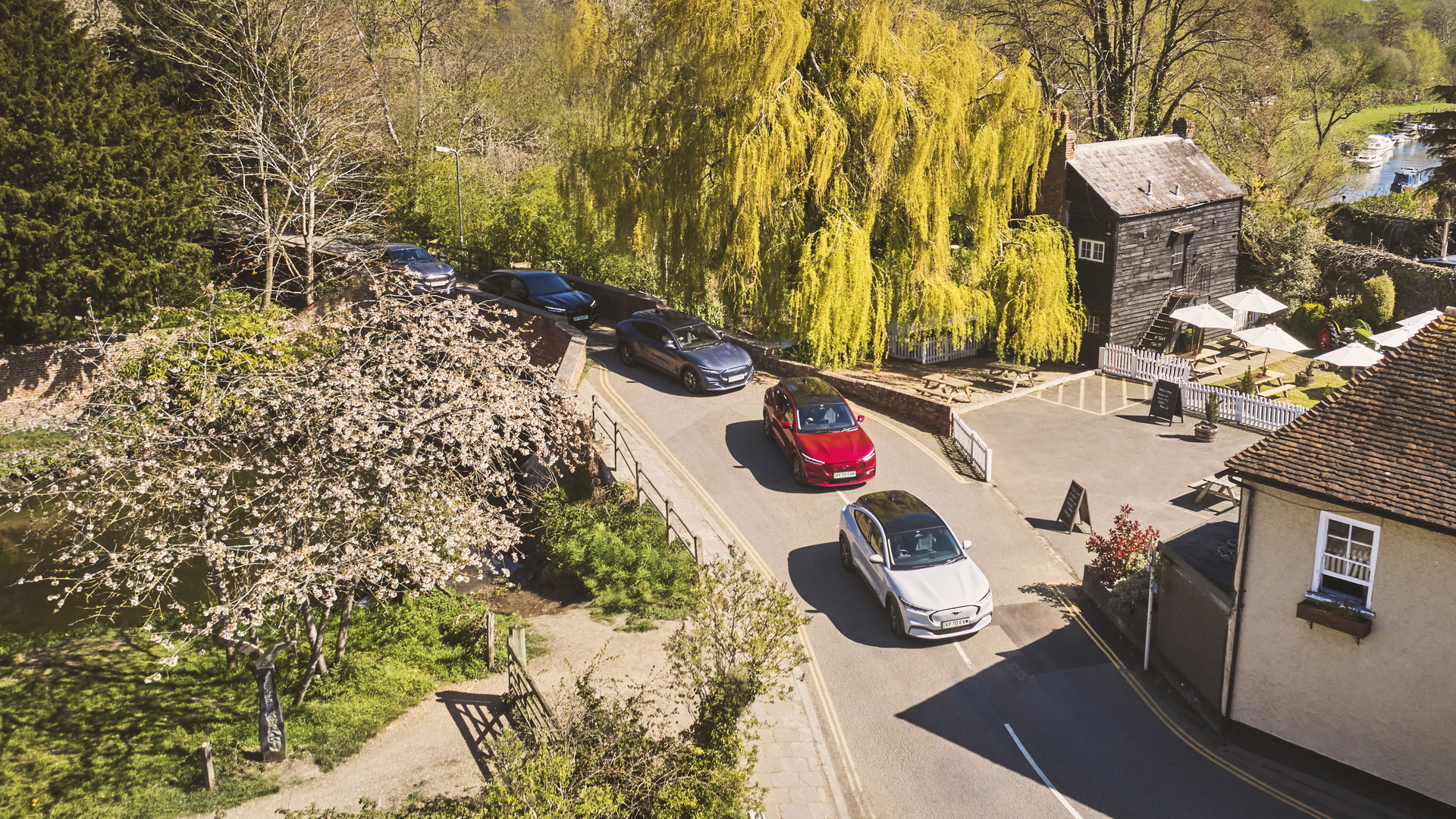 Ford Is Lending A Mach-E To All Residents Of UK’s Smallest Town To Prove That EVs Work In The Countryside