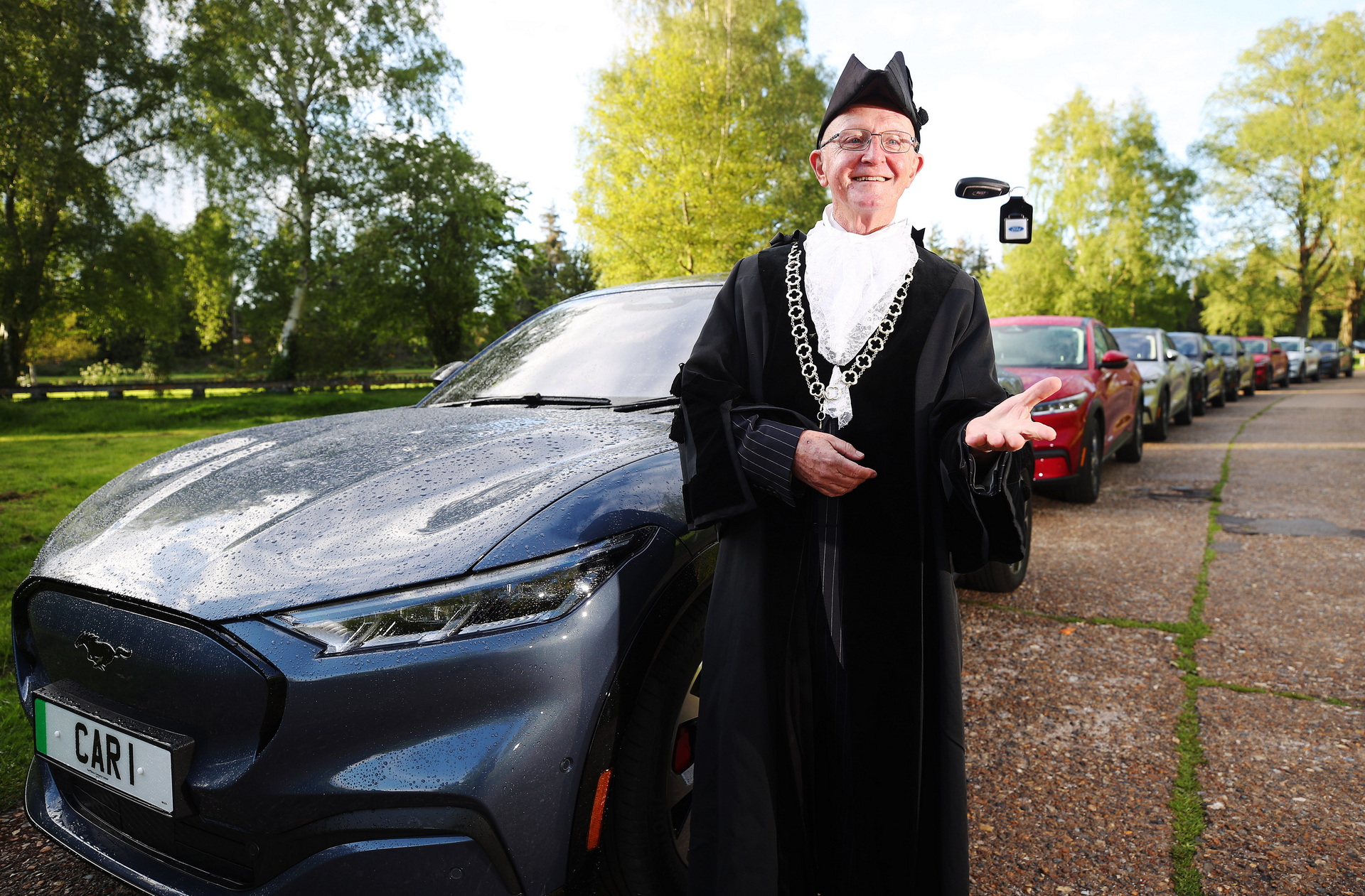 Ford Is Lending A Mach-E To All Residents Of UK’s Smallest Town To Prove That EVs Work In The Countryside