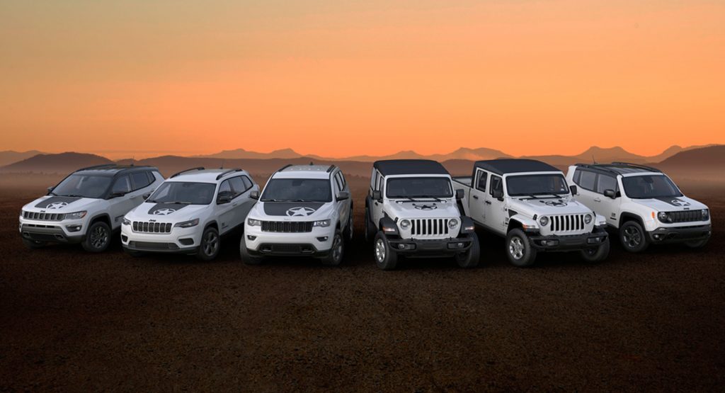 Jeep Expands Freedom Edition Lineup To Include The Whole Range
