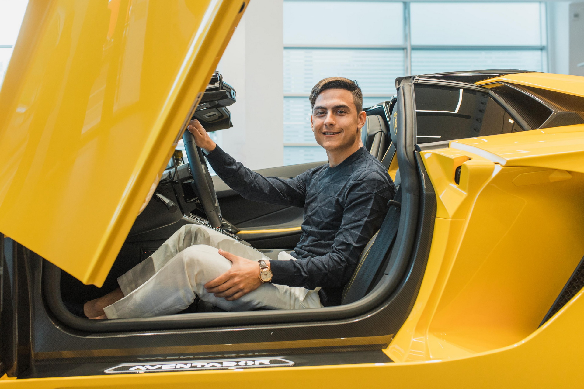 Paulo Dybala Celebrates 100th Goal For Juventus With New Lamborghini