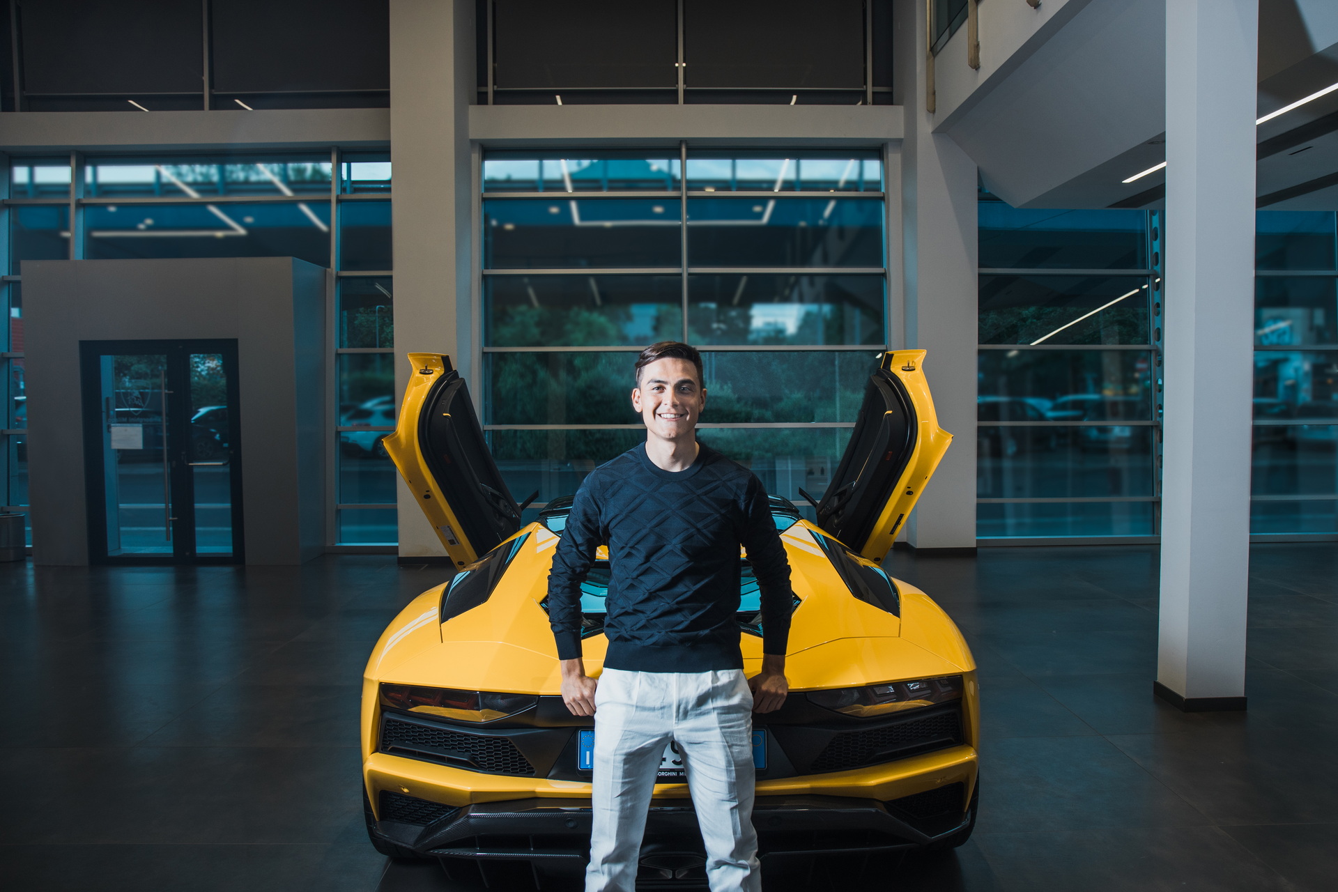 Paulo Dybala Celebrates 100th Goal For Juventus With New Lamborghini