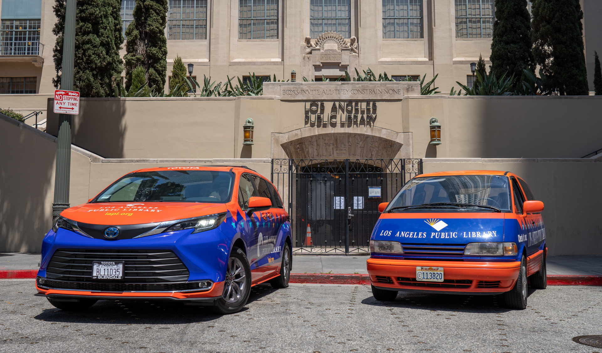 LA Public Library Retires Its 26-Year-Old Toyota Previa, Replaces It With New Sienna
