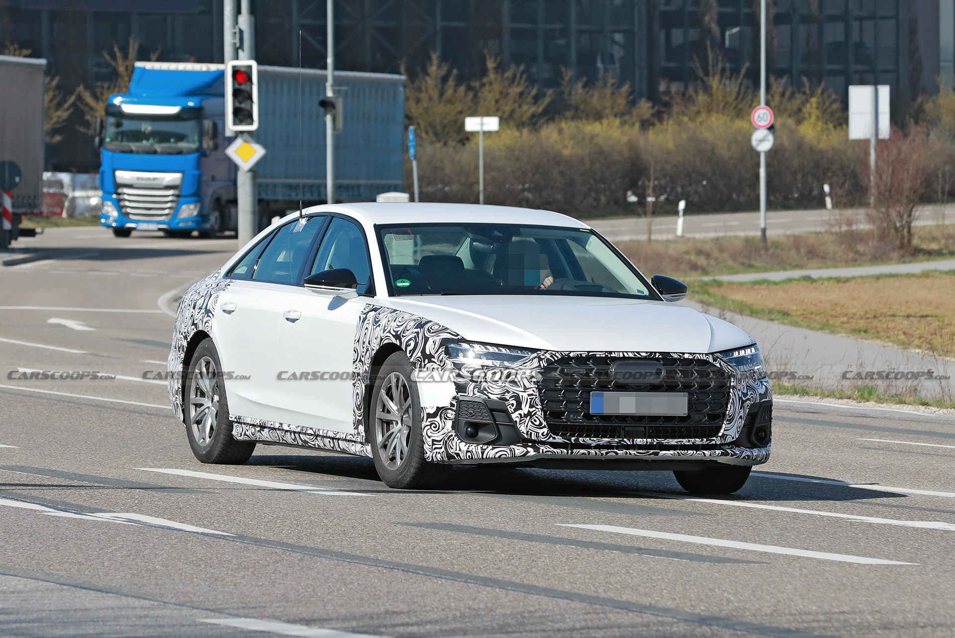 2022 Audi A8 Facelift Looks Almost Ready To Take On The New Mercedes S-Class