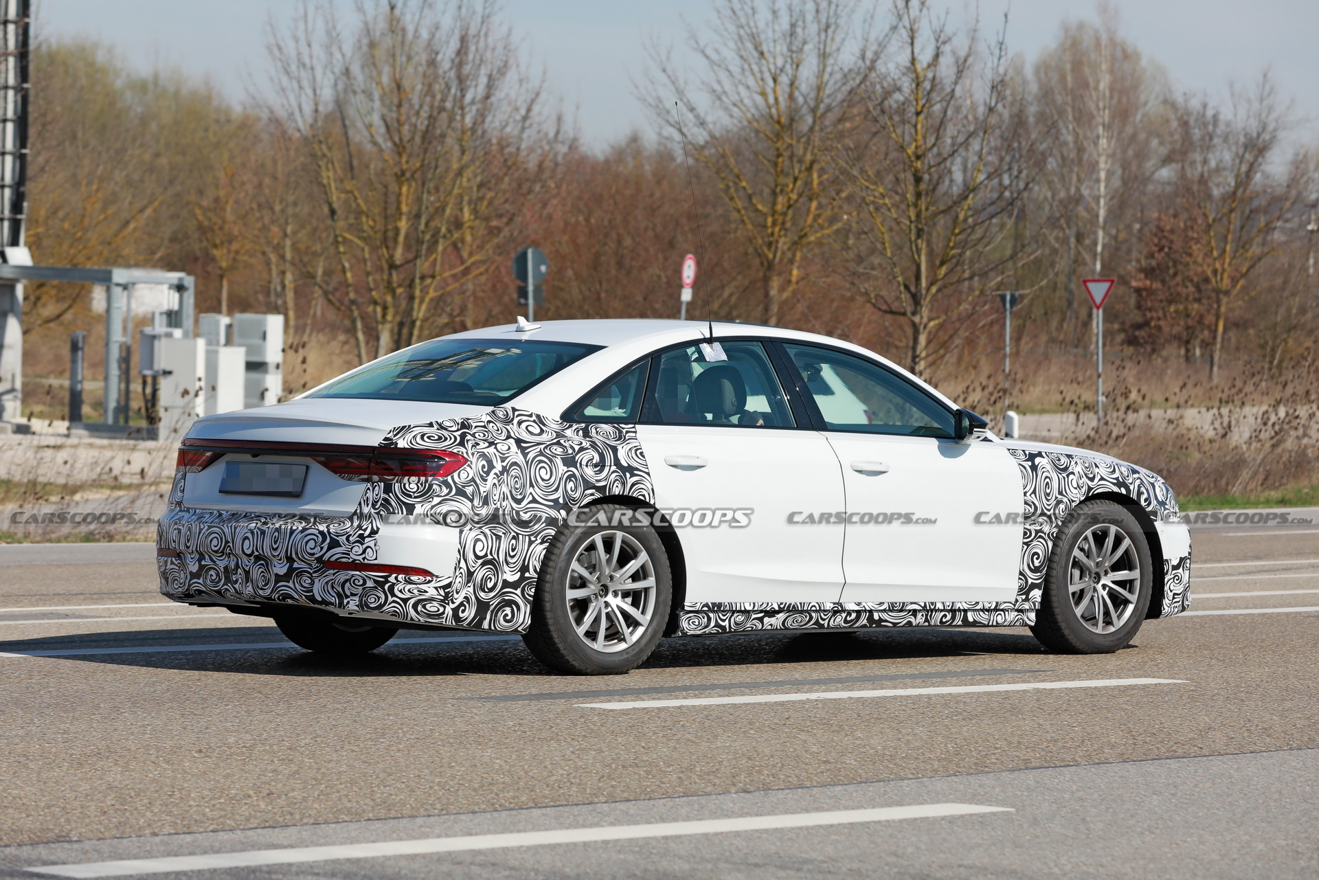 2022 Audi A8 Facelift Looks Almost Ready To Take On The New Mercedes S-Class
