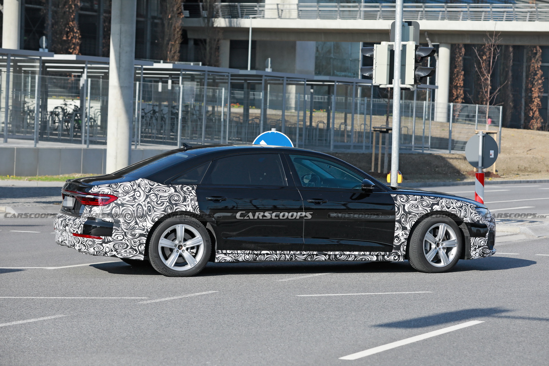 2022 Audi A8 Facelift Looks Almost Ready To Take On The New Mercedes S-Class