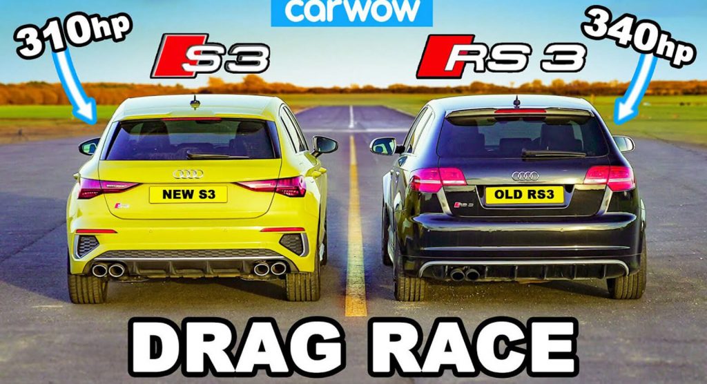 Can The New Audi S3 Beat The Old RS3 In A Straight Line?