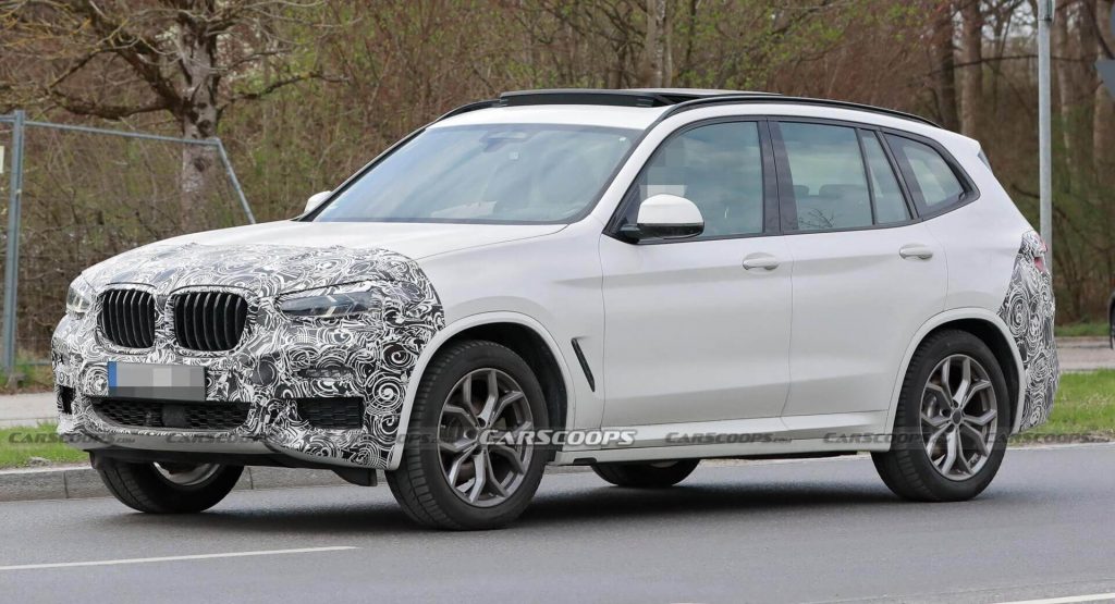  2021 BMW X3 Drops Camo, Shows Off Normal-Sized Kidney Grille In New Spy Shots