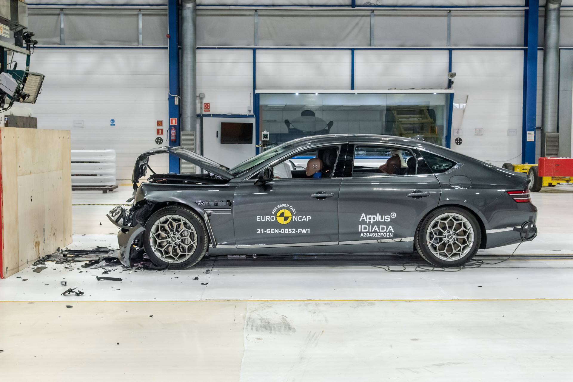 2021 Genesis G80, GV80 Pass Euro NCAP’s Crash Tests With Flying Colors