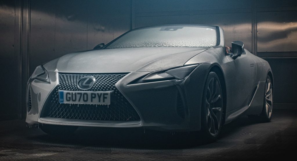 That’s Extremely Cool: Lexus Deep Freezes LC 500 Convertible To Test Its Durability