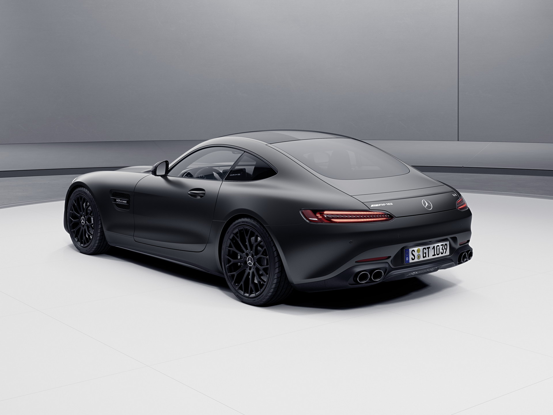 Murdered Out Mercedes-AMG GT Coupe Night Edition Heads To Australia