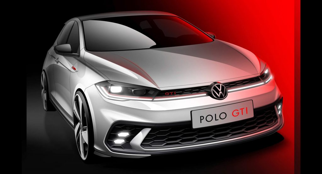  2021 VW Polo GTI Shows Its Sporty Face Ahead Of June Premiere