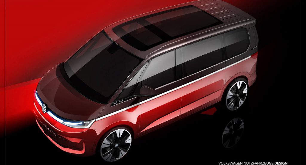 2021 Volkswagen T7 Multivan Due In June With MQB Underpinnings, More Smart Features