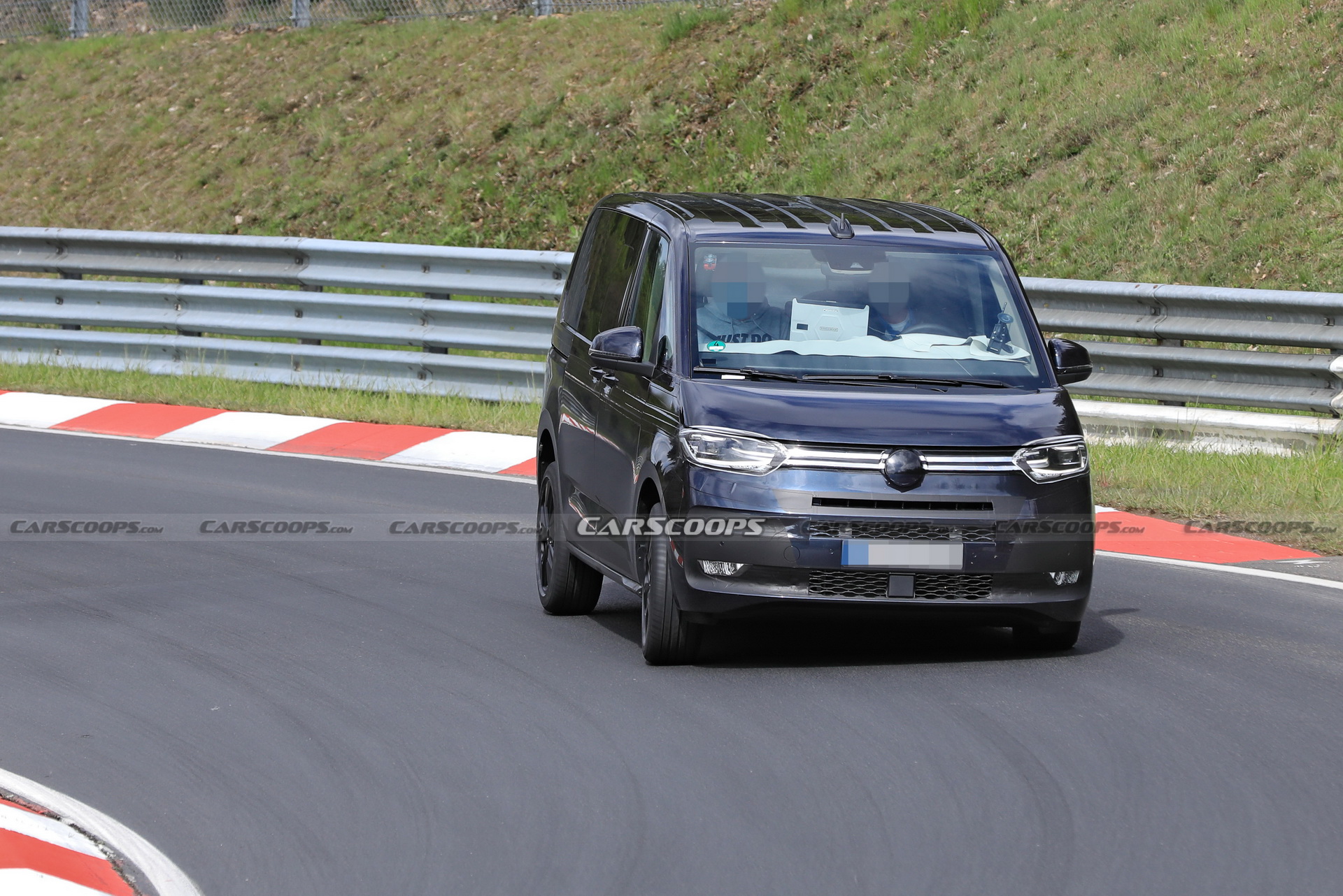 2021 VW T7 Multivan Takes On The Nurburgring Prior To June 10 Premiere