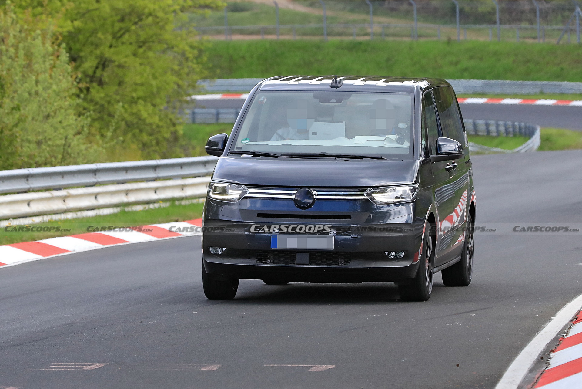 2021 VW T7 Multivan Takes On The Nurburgring Prior To June 10 Premiere