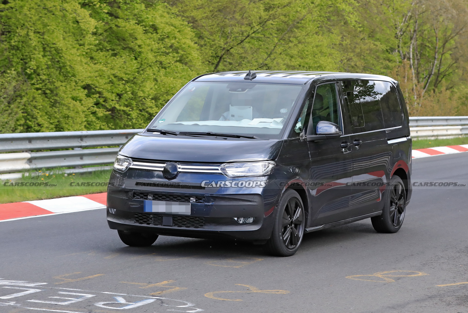 2021 VW T7 Multivan Takes On The Nurburgring Prior To June 10 Premiere