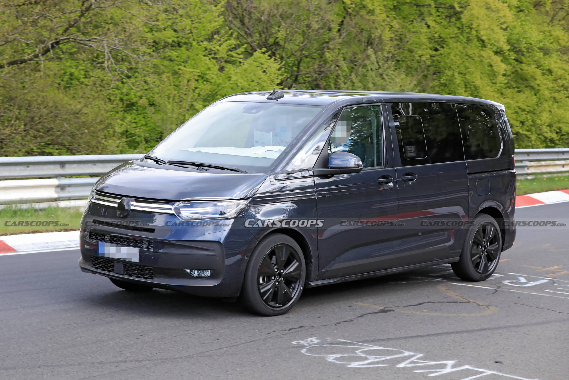2021 VW T7 Multivan Takes On The Nurburgring Prior To June 10 Premiere