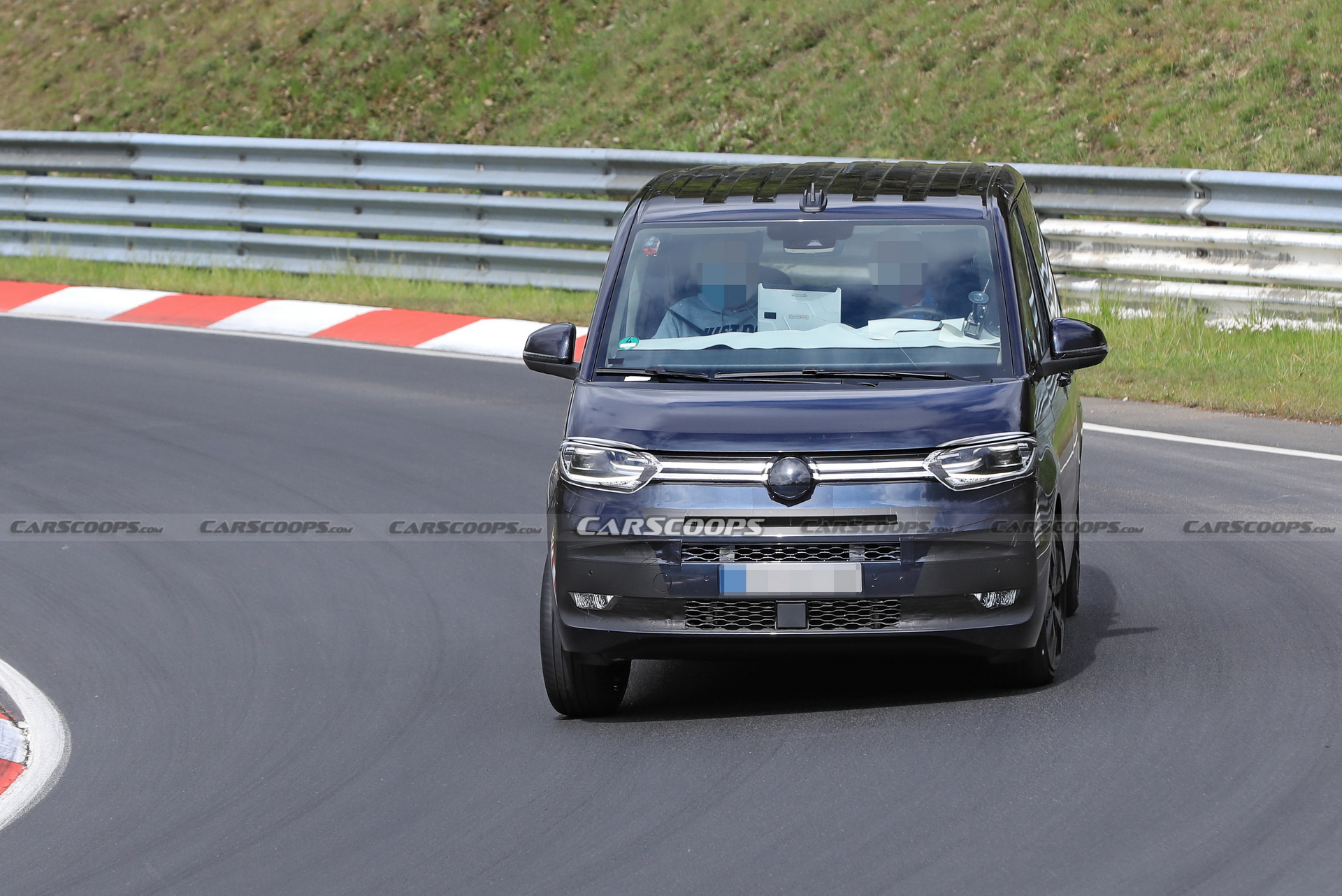 2021 VW T7 Multivan Takes On The Nurburgring Prior To June 10 Premiere