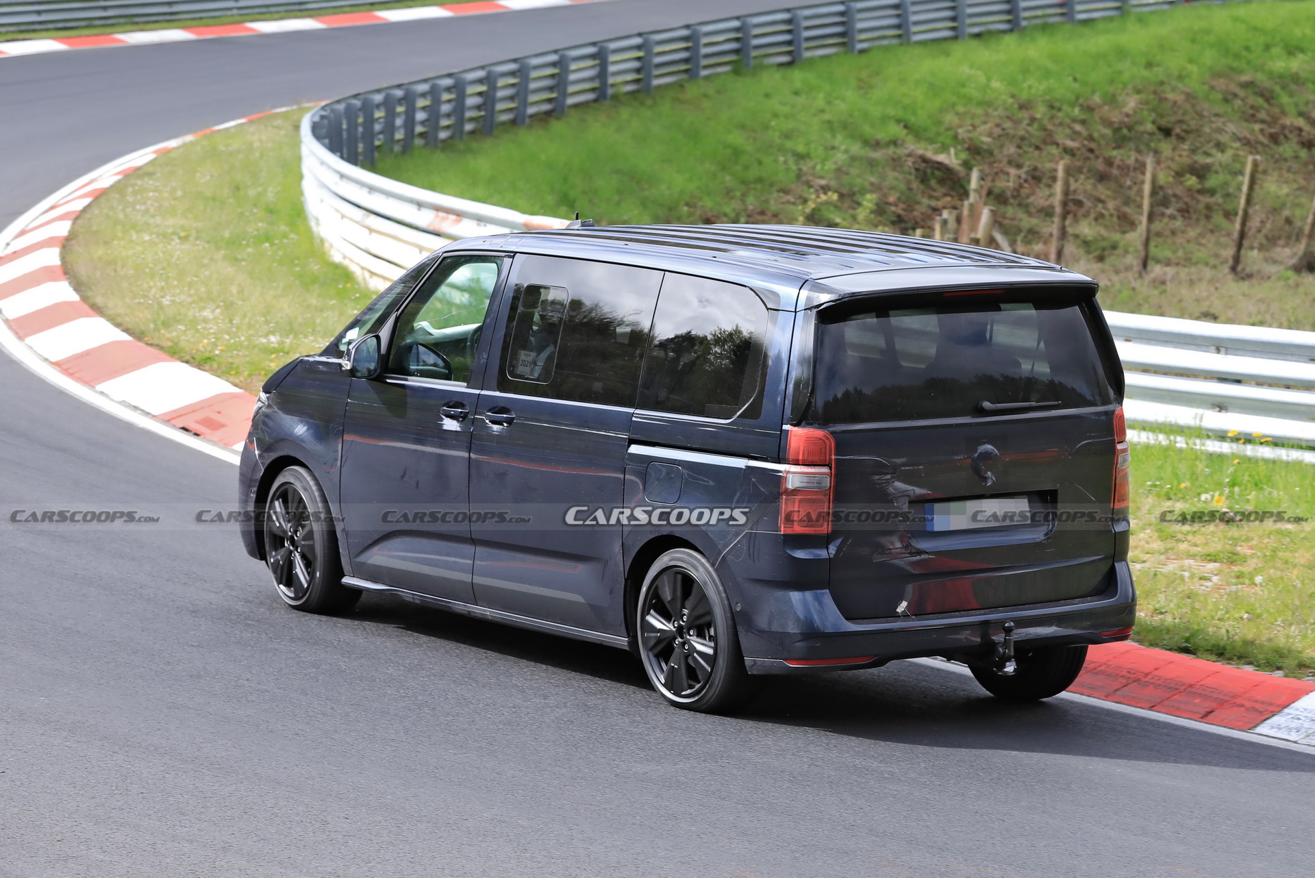 2021 VW T7 Multivan Takes On The Nurburgring Prior To June 10 Premiere