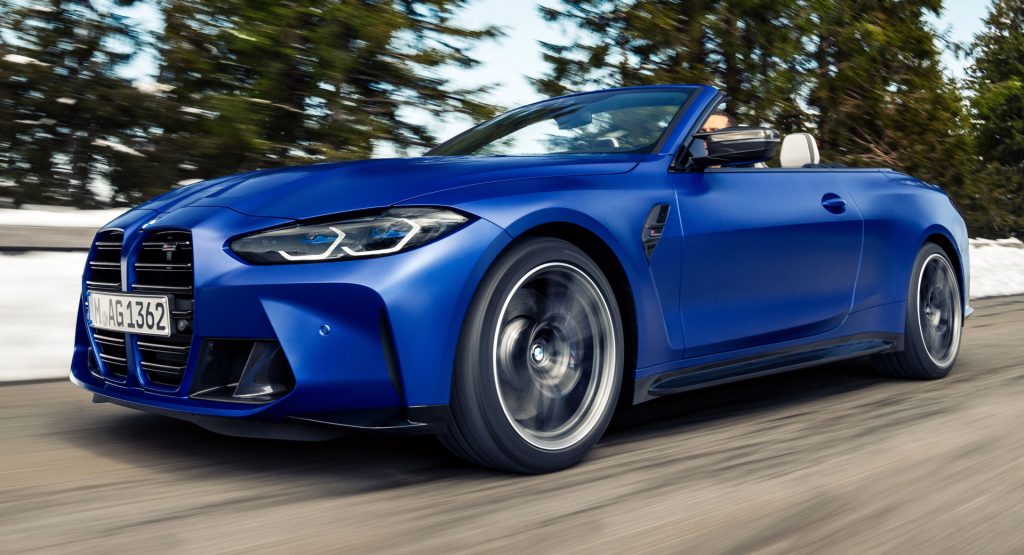  2022 BMW M4 Competition Convertible Bows With Standard AWD, A Fabric Top And 503 HP