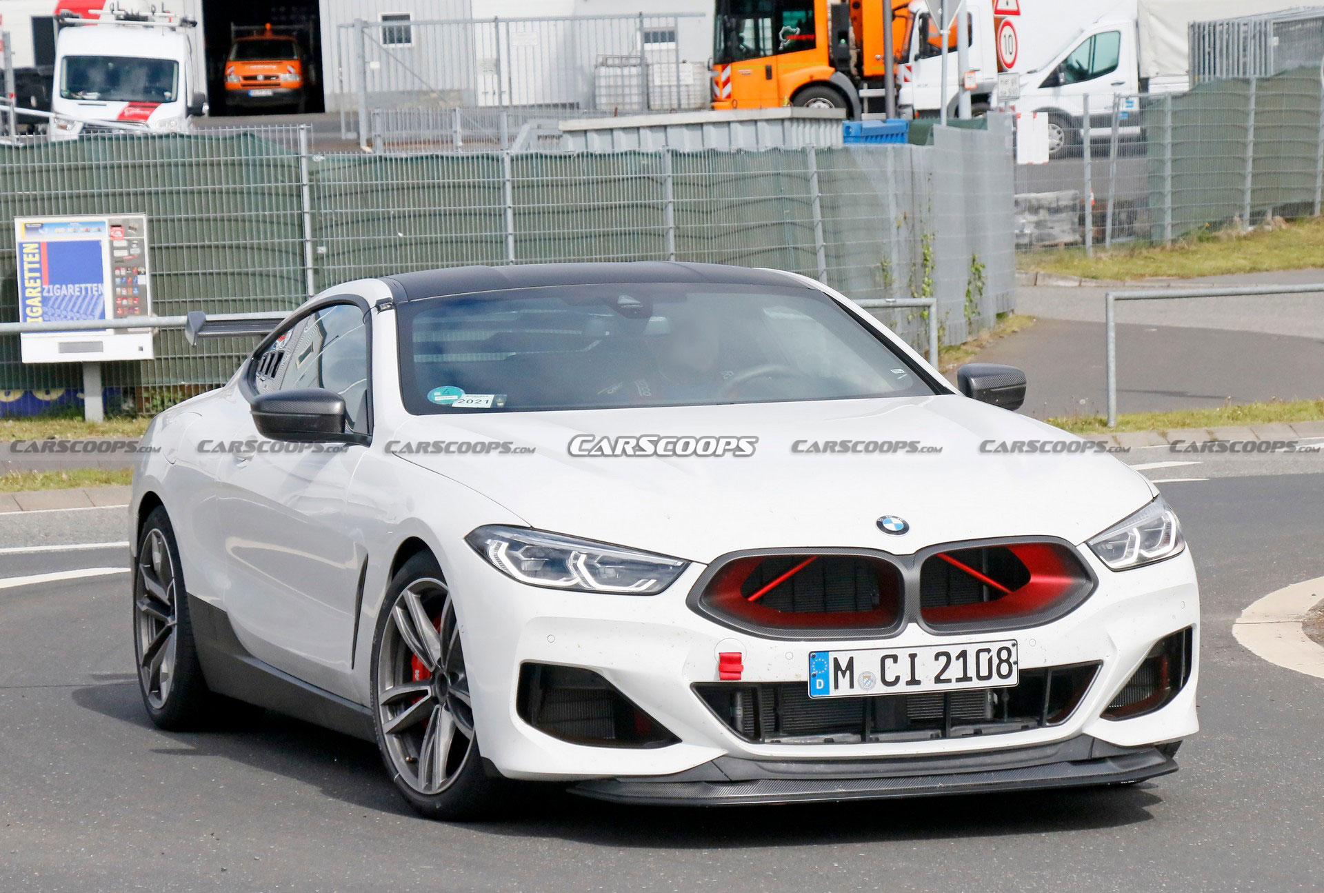 Hardcore BMW M8 Spied, Is It A CSL Variant?
