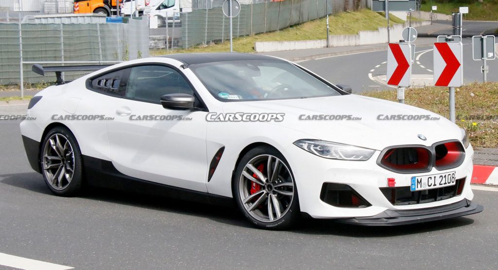 Hardcore BMW M8 Spied, Is It A CSL Variant?