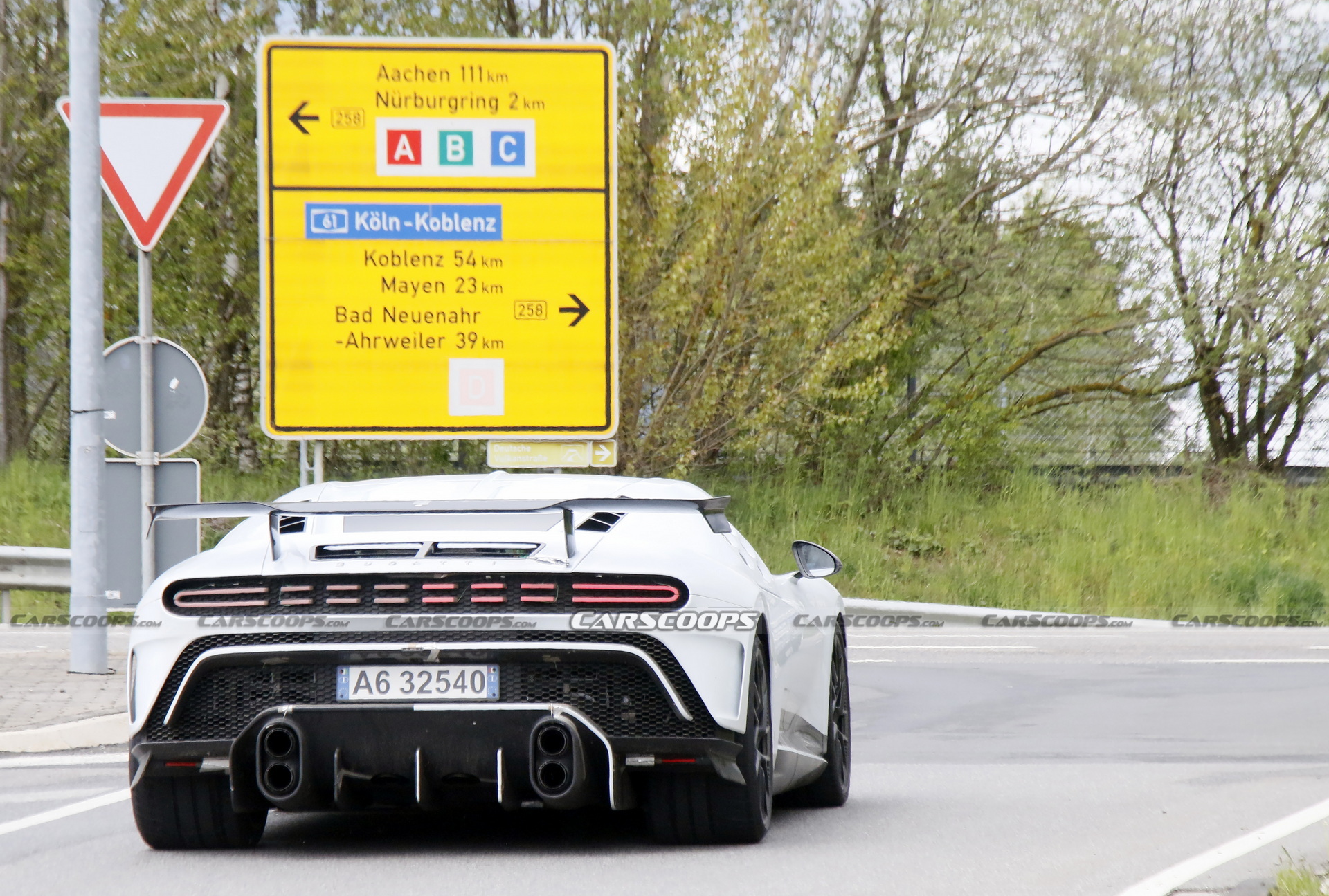 The $9.7 Million Bugatti Centodieci Visits The Nürburgring